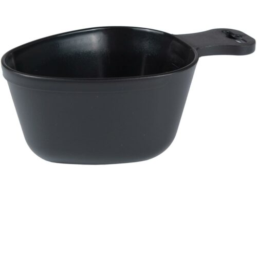 Stabilothrerm Kuksa Becher, oval, 400ml, schwarz