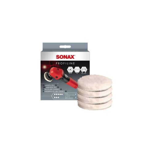 Sonax Lammwollpad 80, 4er-Pack