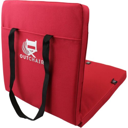 Outchair Bottom Heater beheizbare Sitzauflage, 40x40cm, rot