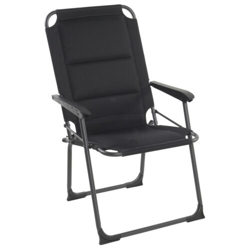 Wecamp Pirlo Klappstuhl, schwarz, gepolstert