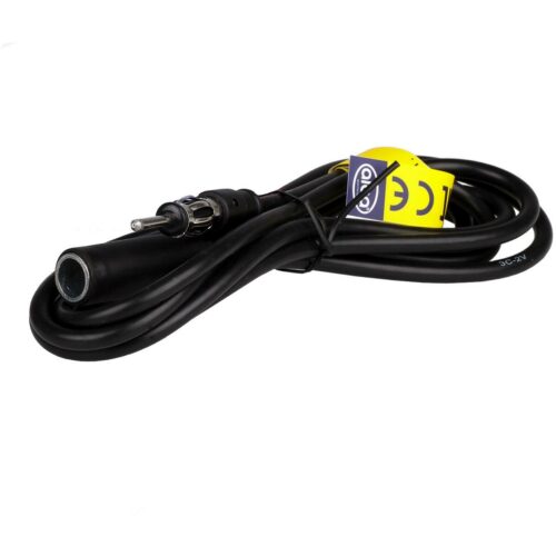 Alca Antennen-Verlängerungskabel, 2m, schwarz