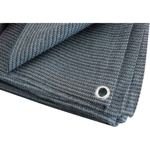 Eurotrail Multi Teppich, 250x450cm, grau/blau