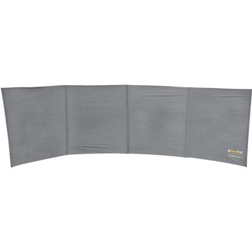 EuroTrail Windschutz, 4 Fächer, grau