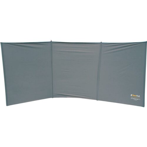 EuroTrail Windschutz, 3 Fächer, grau