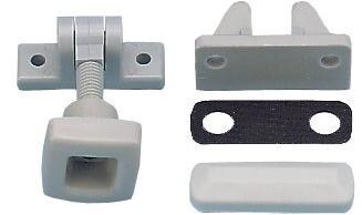 Mekuwa Fensterverschluss, 30mm, grau, 5-teilig