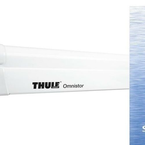 Thule Omnistor 8000 Markise weiß, 450cm, Saphir Blau