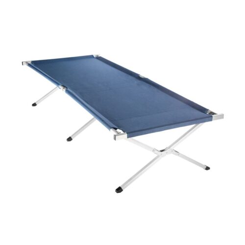 Silvi Alu-Feldbett, 210x80x46,5cm, blau