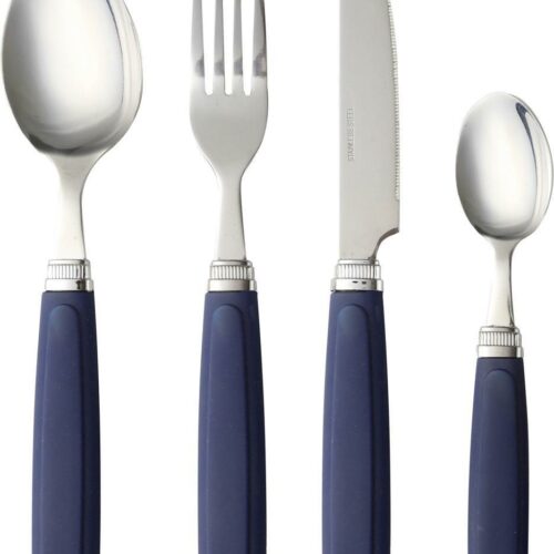 Brunner Party Besteckset, 16-teilig, dunkelblau