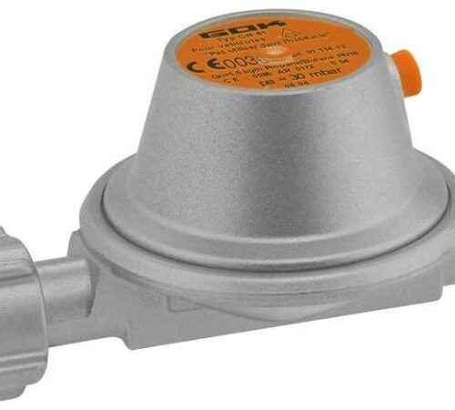 GOK Caramatic BasicOne Gasdruckregler, 1,5 kg/h, 50mbar (Einsatz: RM+Caravan vor 2003)