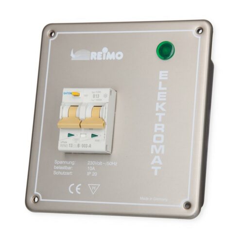 Reimo Einbaugehäuse mit Fehlerstromschutzschalter
