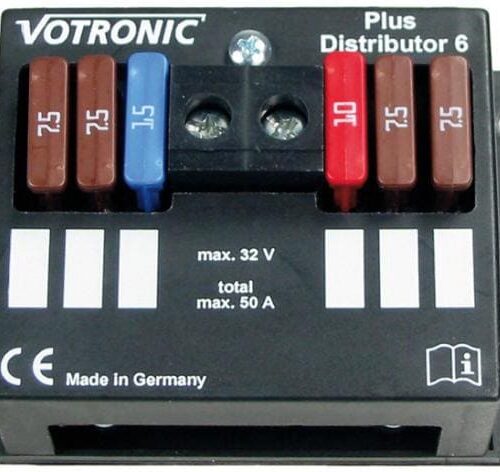 Votronic Plus Distributor 6 Sicherungsmodul für FKS-Sicherungen