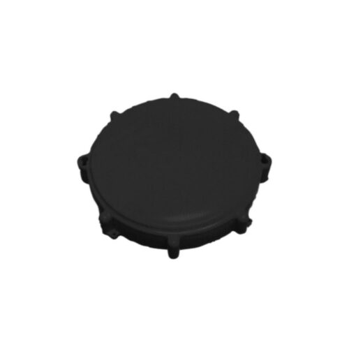 Aufschraubdeckel, schwarz, Ø170mm