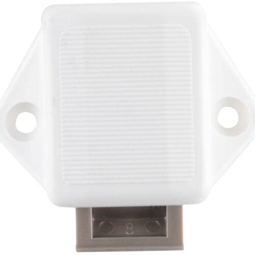 Häfle Mini Push-Lock-Schloss, weiß