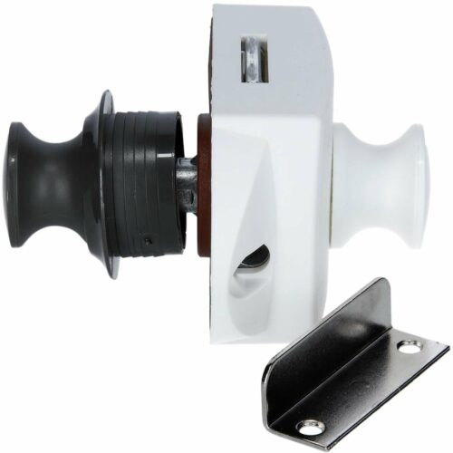 Häfele Push Lock beidseitig bedienbar, grau