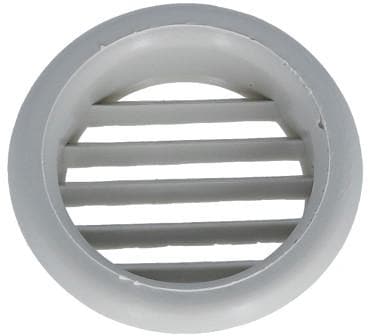 FAWO Möbellüftungsgitter, rund, 32mm, grau
