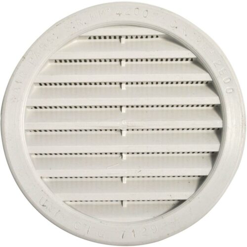 FAWO Lüftungsgitter rund Ø 145mm, weiß