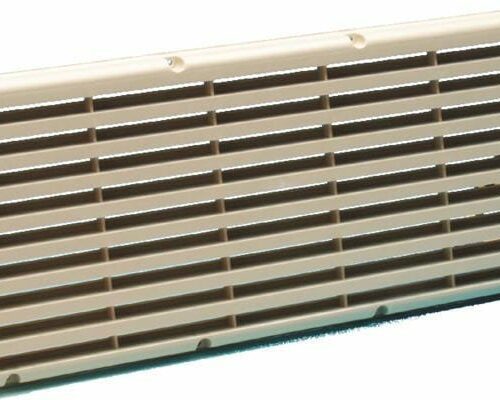 FAWO Aufbau-Lüftungsgitter, 365x170, elfenbein