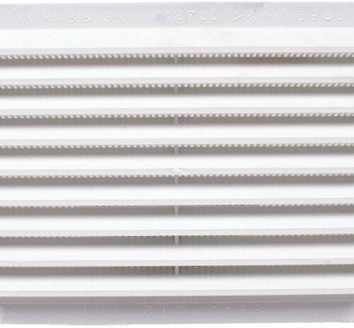 FAWO Lüftungsgitter mit Moskitonetz, 150x200mm, weiß