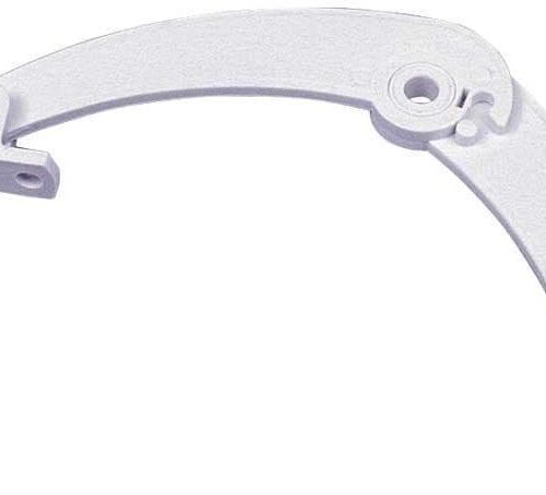 FAWO Klappenhalterung aus Kunststoff, grau, 4er-Pack