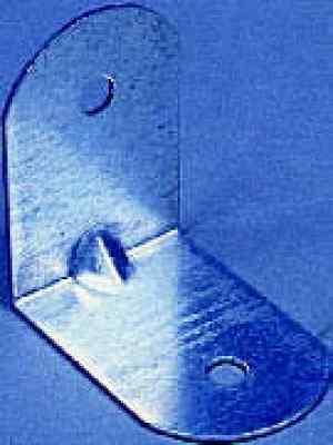 Stuhlwinkel Metall, gesenkte Schraublöcher, 25x25x15mm, 4er-Pack