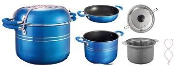 Brunner Skipper Kochtopfset, Aluminium, 5-teilig, Ø22cm
