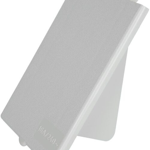 HABA BV Ersatzdeckel für CEE-Dose rechteckig, weiß