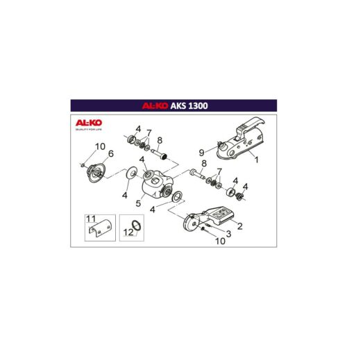 AL-KO AKS 1300 Sicherungsringe, 1 Satz