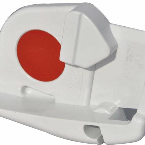 Frontblendenverschluss rechts, Polar Weiß - Fiamma Ersatzteil Nr. 98655-159 - passend zu F45Ti, 250-350cm