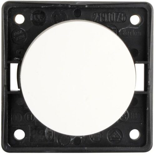 Berker Integro Flow/Pure Wechselschalter, weiß, 12/230V