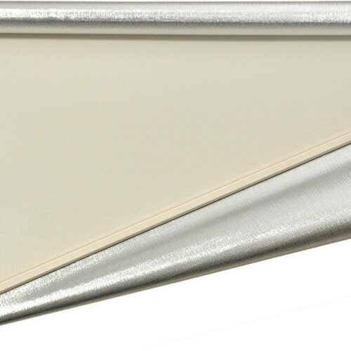 Remis REMIsun Springrollo 620x600mm, creme/silber