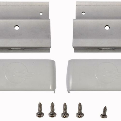 Stützen mit Abdeckklappe, grau, 2er-Pack - Thule Ersatzteil Nr. 1500600524 - für Roof Rack Deluxe