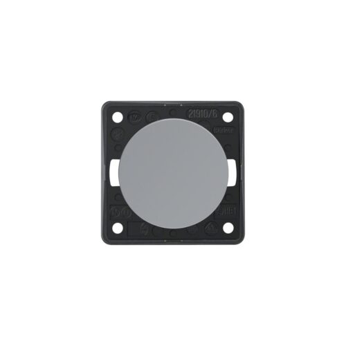 Berker Integro Flow/Pure Wechselschalter, grau, 12/230V