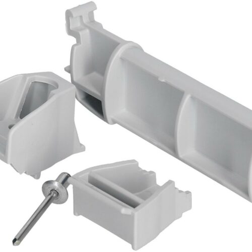 Klemmprofil-Endstück und Halterung Front - Thule Ersatzteil Nr. 1500601186 - passend zu Thule Safari Residence / Panorama 8000