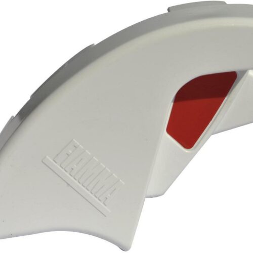 Frontblendenverschluss rechts Polar Weiß - Fiamma Ersatzteil Nr. 98655-321 - passend zu F65 S