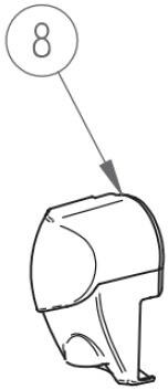 Endkappen-Satz eloxiert - Thule Ersatzteil Nr. 1500601590 - passend zu Thule Omnistor 5003