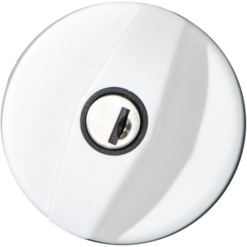 STS Tankdeckelverschluss mit Belüftung, inkl. Zylinder/Schlüssel, signalweiß