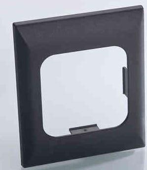 Abdeckrahmen Gaslevel Extern, schwarz