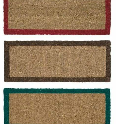 Fußmatte Kokos, 50x25cm, farblich sortiert