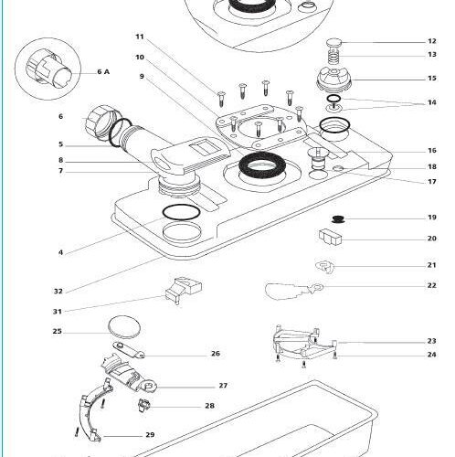 Schieberknauf Thetford Abwassertank C2-C4