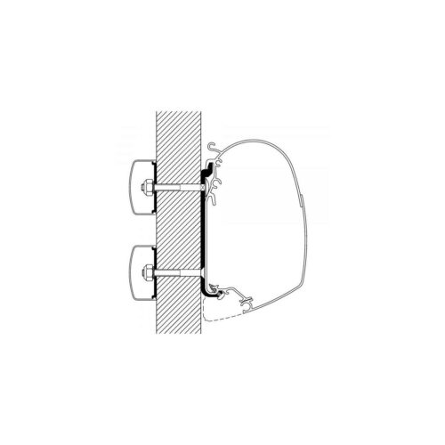 Thule Omnistor 5200/8000/4200 Flat Adapter, 350cm