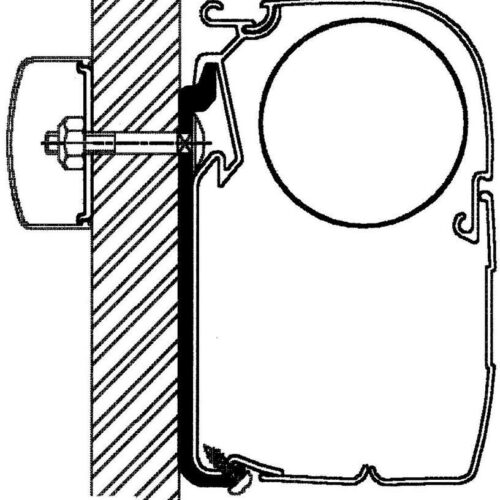 Thule Omnistor 5200/8000/4200 Flat Adapter, 300cm