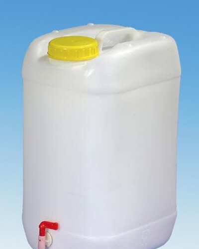 Comet Super Weithalskanister mit Verschluss DIN 96 u. Auslaufhahn, 20L