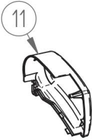 Endkappen-Satz anthrazit - Thule Ersatzteil Nr. 1500602605 - passend zu Thule Omnistor 6200