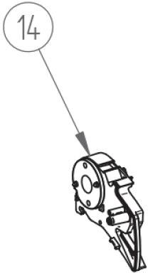 Endplatten-Satz anthrazit - Thule Ersatzteil Nr. 1500602609 - passend zu Thule Omnistor 6200