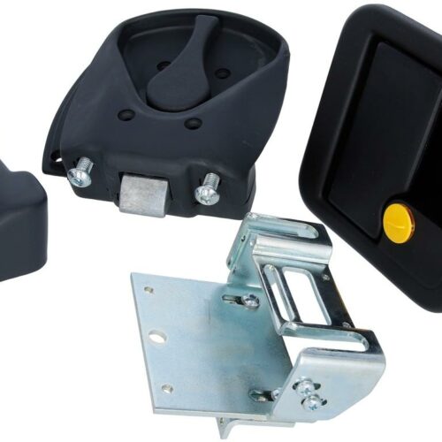 FAWO Reisemobil-Türschloss M1, FF-System HSC & FF2, schwarz-lichtgrau