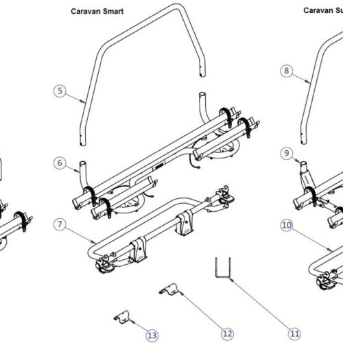 Thule Caravan Smart Base Grundträger-Profil