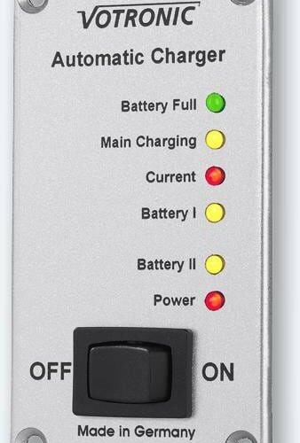 Votronic Fernbedienung S für Ladegeräte 12/24 Volt, silber