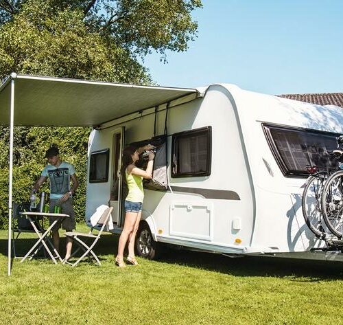 Thule Omnistor 1200 Sackmarkise, 230cm, Saphir blau