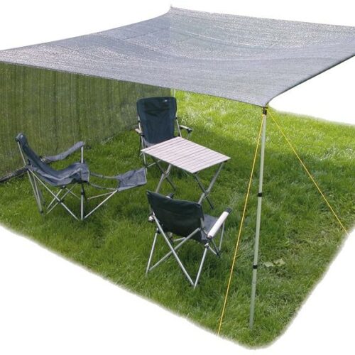 Eurotrail Schattentuch Mesh, 400x400cm