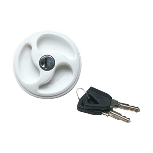 Lilie Ersatzschlossdeckel, weiß